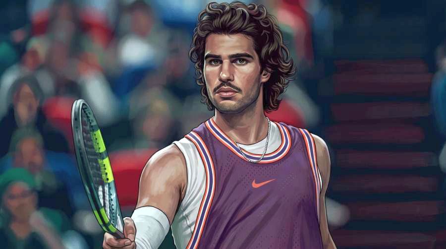 Carlos Alcaraz Tennisspieler aus Spanien