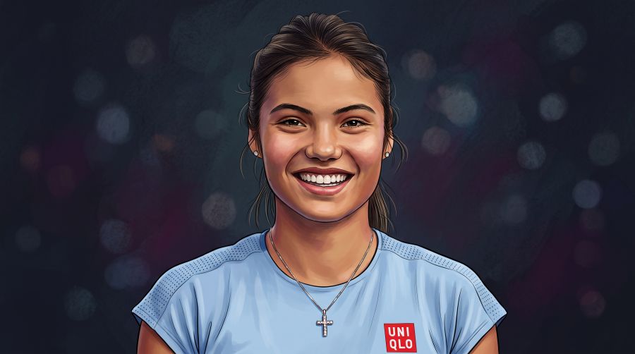 Tennisspielerin Emma Raducanu