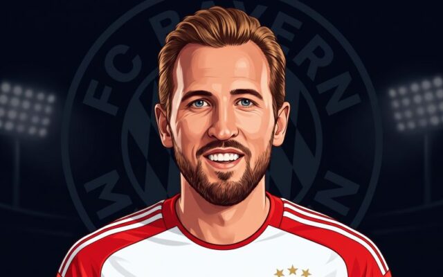 Fußball Harry Kane im Portrait