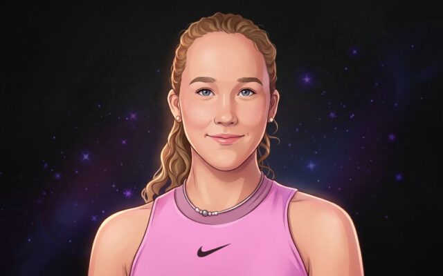 Tennisspielerin Mirra Andreeva